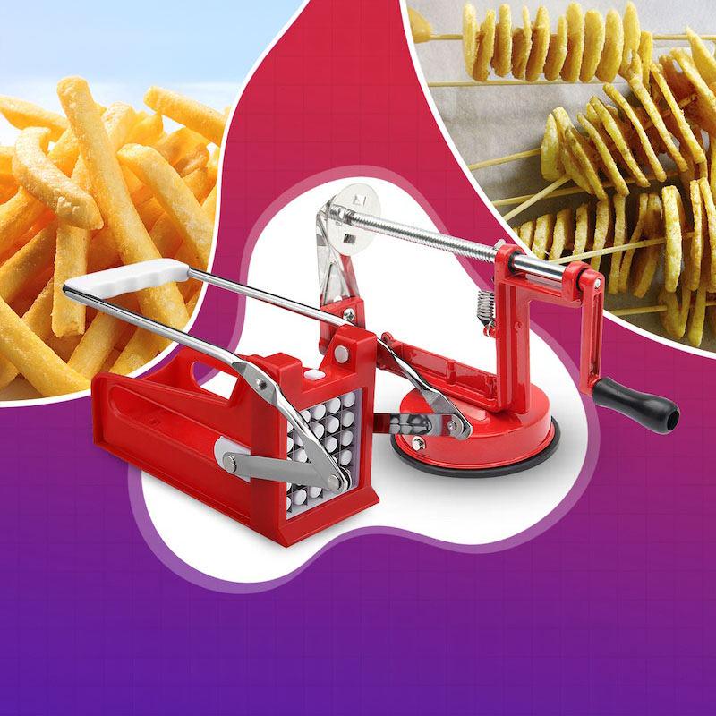 Нарізка картоплі спіраллю та Нарізка картоплі фрі - фото 2 Нарізка картоплі спіраллю та Нарізка картоплі фрі - фото 2