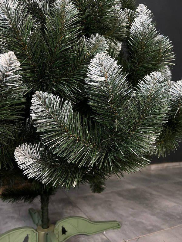 Штучна ялинка Норден 1,9 м Зелений/Білий (YNK081501) - фото 2