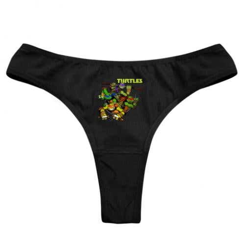 Трусы женские Восьмибитные черепашки ниндзя XS (18475902-2-79854-XS)