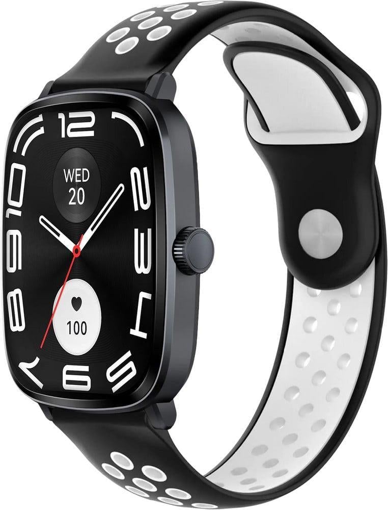 Ремешок Sport для Haylou RS5 LS19 Black/White (40956-1E)
