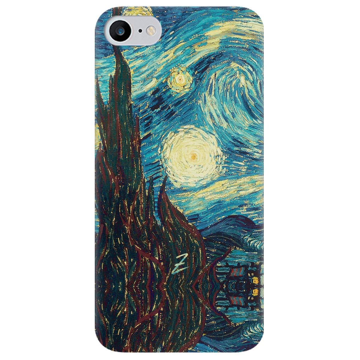 Силіконовий чохол Zorrov для Apple iPhone SE 2020 - Starry Night (14090040082087418)