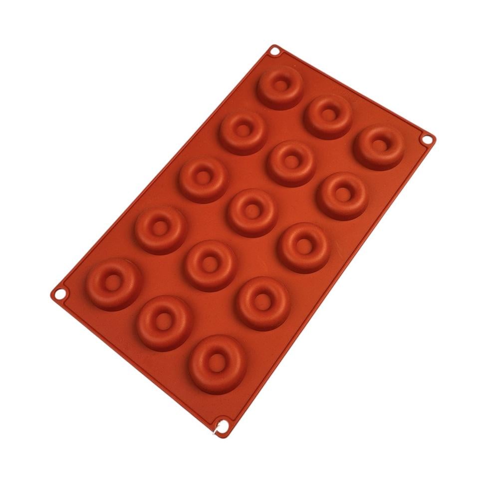 Форма силиконовая One Chef Профи Пончик 40 мм 15 ячеек (32199366)