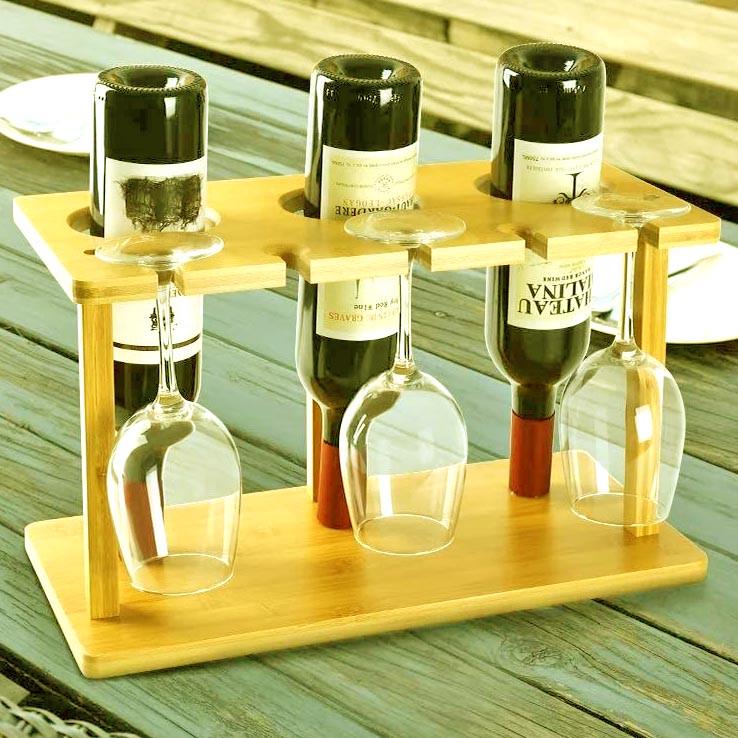 Полка для вина настольная Флонте Карри (Впс-005103)