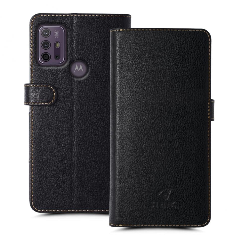 Чехол книжка Stenk Wallet для Motorola Moto G10 Черный (70006)