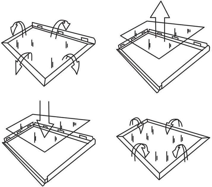 Плакатная клик-рамка А1 из 25-й click-системы 622х869 мм (178071557) - фото 5 Плакатная клик-рамка А1 из 25-й click-системы 622х869 мм (178071557) - фото 5