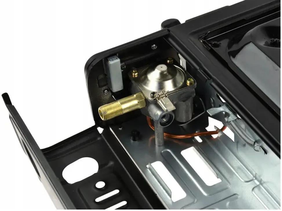 Газовая туристическая плита Happy Home BDZ-155-A с пъезоподжигом 2,3 кВт Черный (AV-BDZ155A) - фото 3 Газовая туристическая плита Happy Home BDZ-155-A с пъезоподжигом 2,3 кВт Черный (AV-BDZ155A) - фото 3