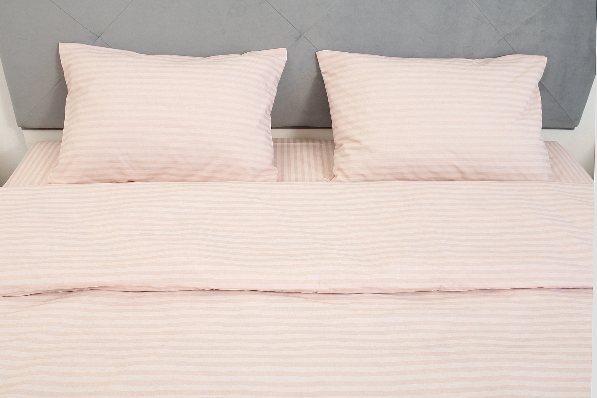 Комплект постельного белья Amore Glux-10024 бязь Пудровый (KPB-A1,5-GLux-10024pudra(70x70)_) - фото 5 Комплект постельного белья Amore Glux-10024 бязь Пудровый (KPB-A1,5-GLux-10024pudra(70x70)_) - фото 5