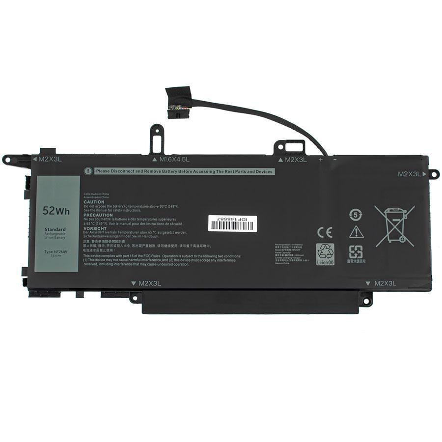 Аккумулятор для ноутбука Dell Latitude 9410 6500 mAh 7,6V (140609)