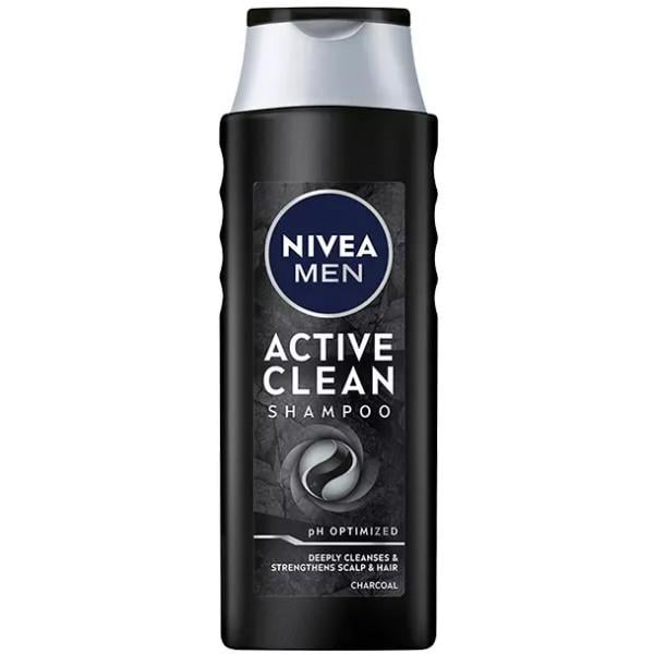 Шампунь для мужчин Nivea Men Active Clean 400 мл