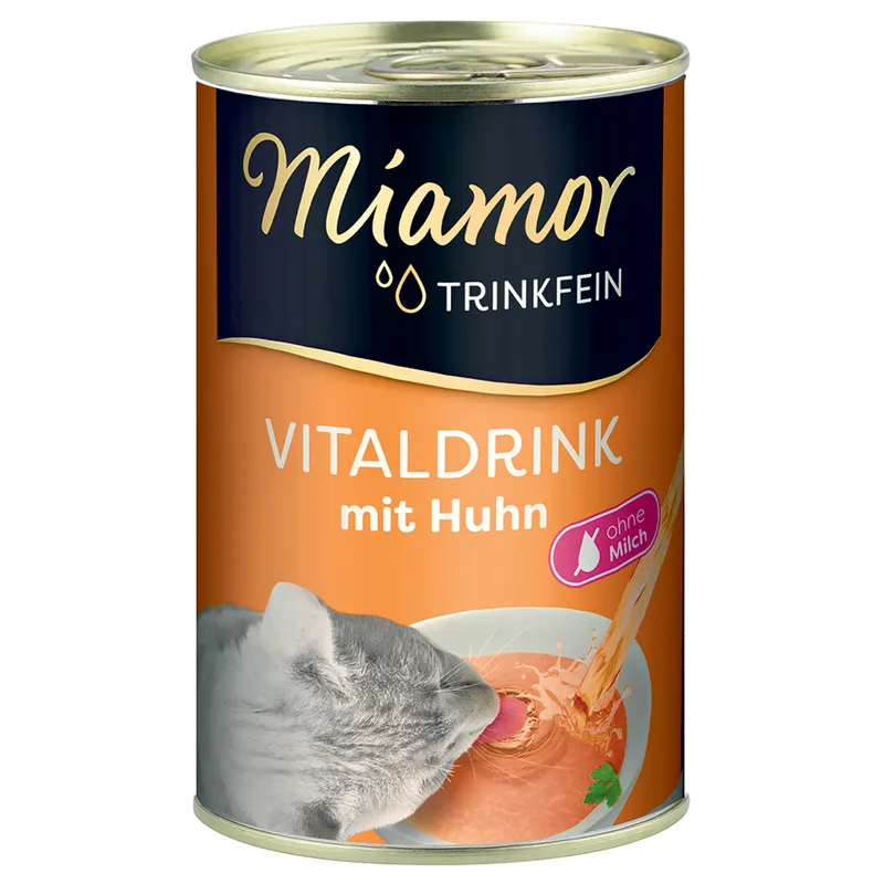 Напиток для кошек Miamor Trinkfein Vitaldrink Huhn с курицей 135 мл (30329204)
