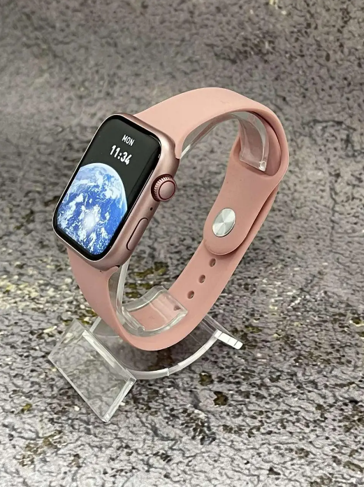 Часы умные Smart Watch GS8 Pro Max с украинским языком и функцией звонка 45 мм Розовый - фото 4