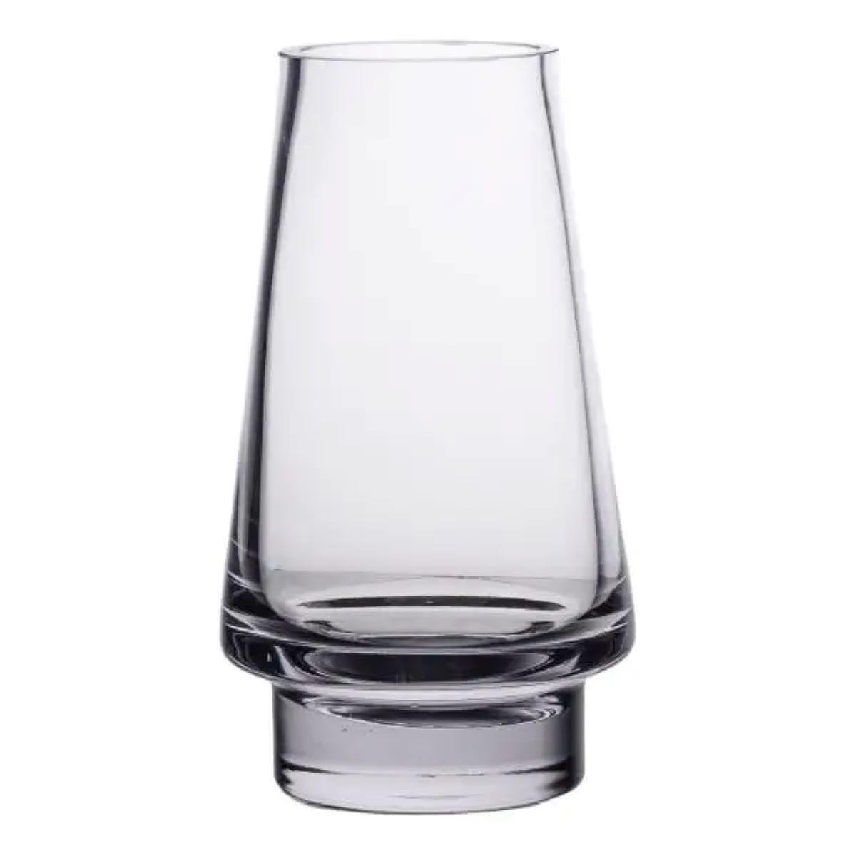 Ваза стекланнася декоративная для цветов для интерьера 25 см 1,9 л Прозрачный (6637) Ваза стекланнася декоративная для цветов для интерьера 25 см 1,9 л Прозрачный (6637)