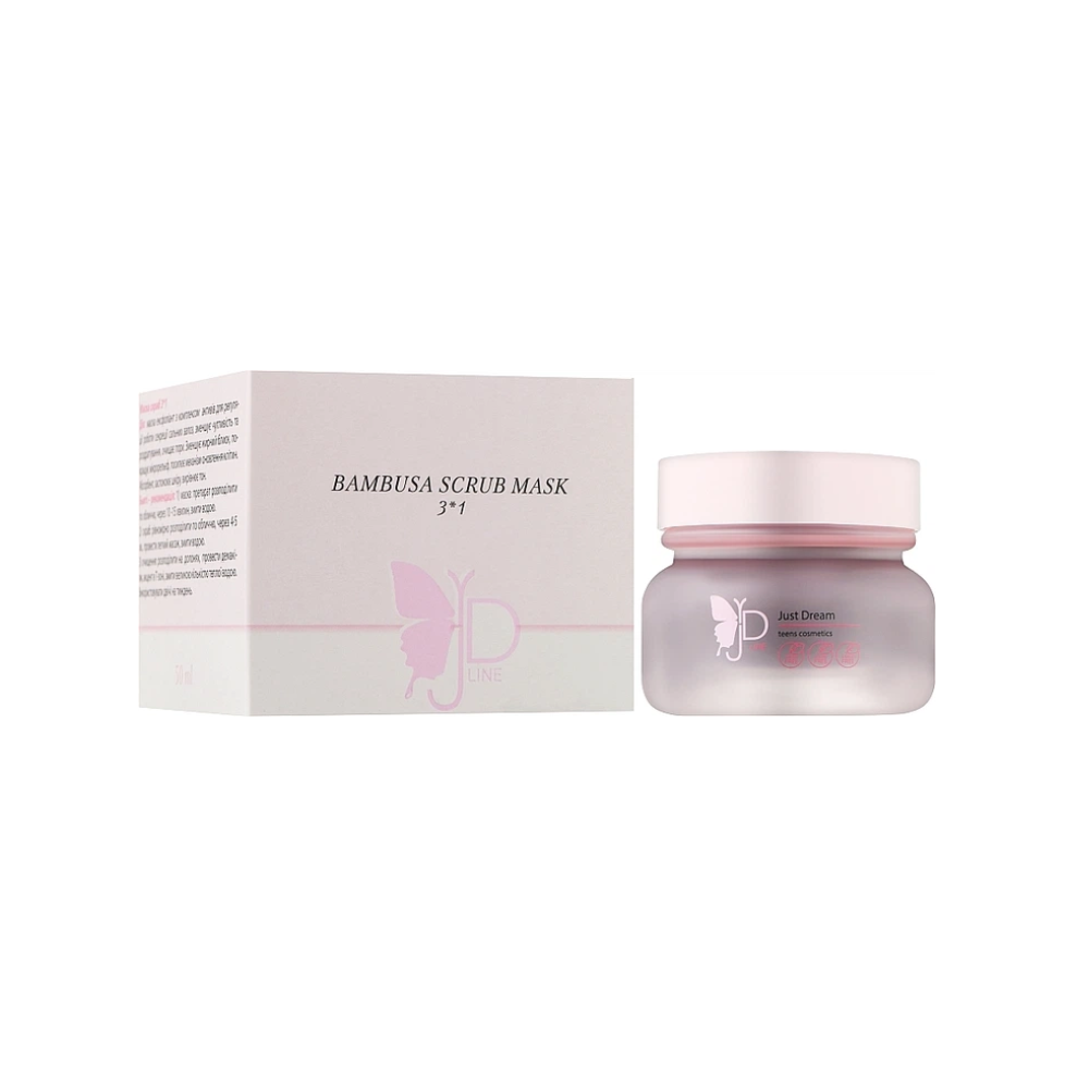 Маска-скраб Just Dream teens cosmetics Bambusa Scrab Mask 3in1 50 мл
