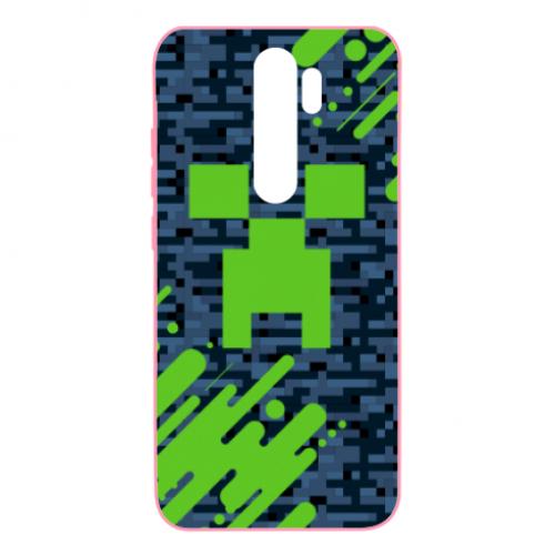 Чехол для Xiaomi Redmi Note 8 Pro Minecraft Creeper