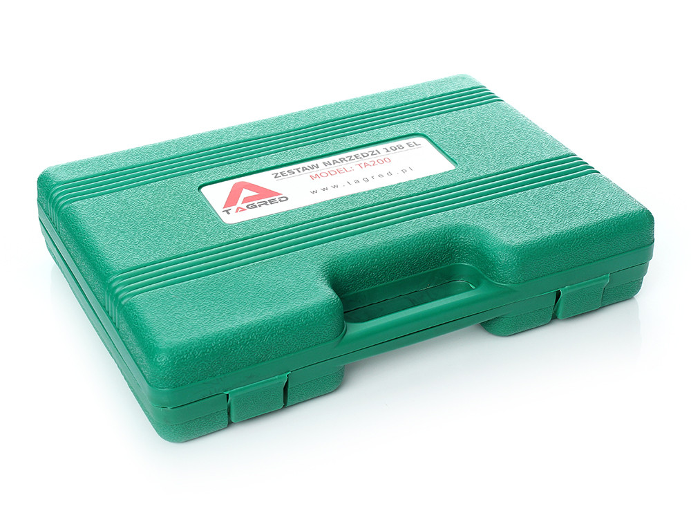 Набір інструментів Tagred 108 елементів 12 ключів - фото 4 Набір інструментів Tagred 108 елементів 12 ключів - фото 4