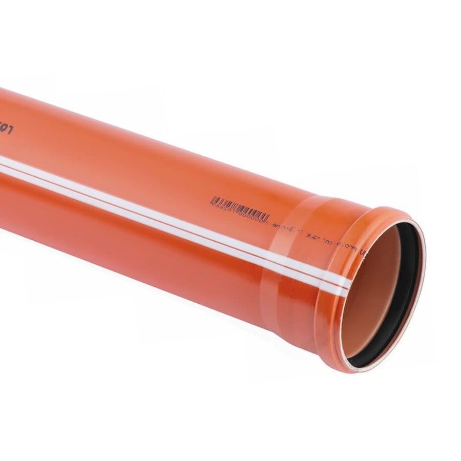 Труба канализационная Rozma SN4 110x1000 наружная (CV028288)