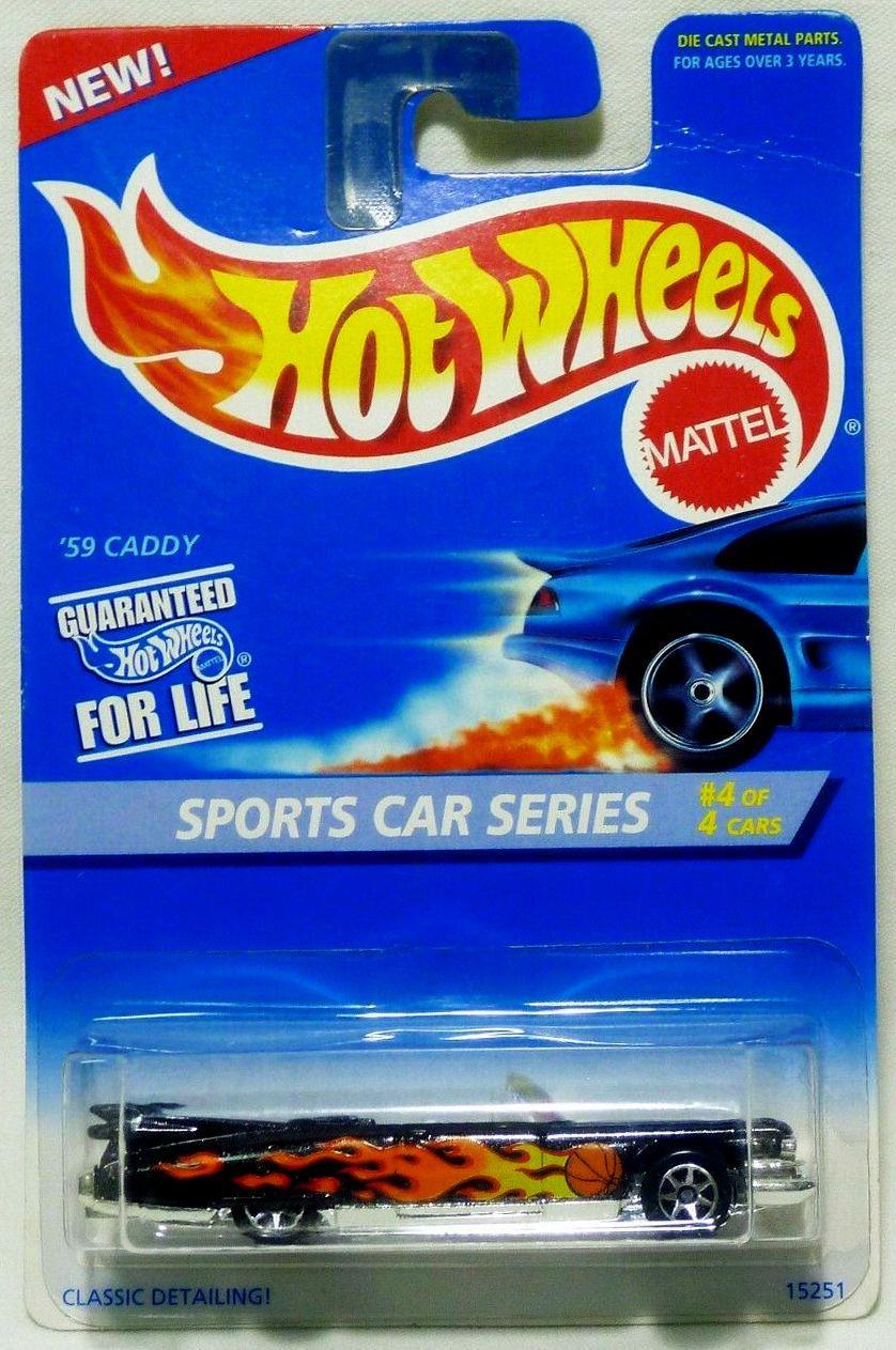 Игрушечная машинка Hot Wheels '59 Caddy Cadillac Eldorado 1996 Sports Car №407 (15251)