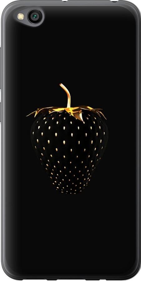 Чехол на Xiaomi Redmi Go Черная клубника (3585u-1667-42517)