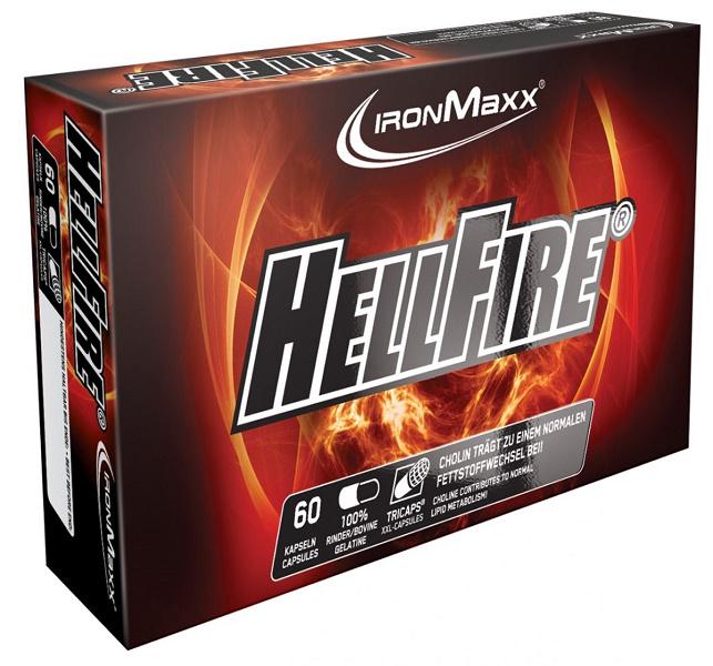 Комплексний жироспалювач IronMaxx Hellfire Fatburner 60 Caps