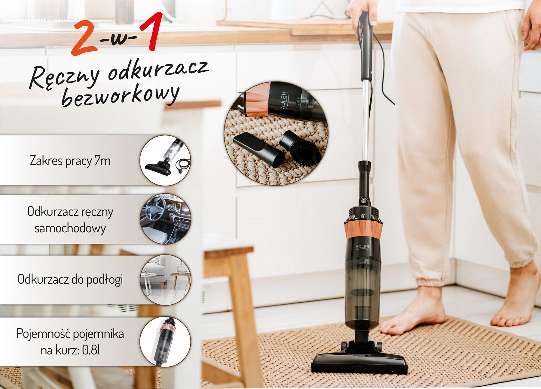 Пылесос Adler AD 7049 ручной безмешковый - фото 11