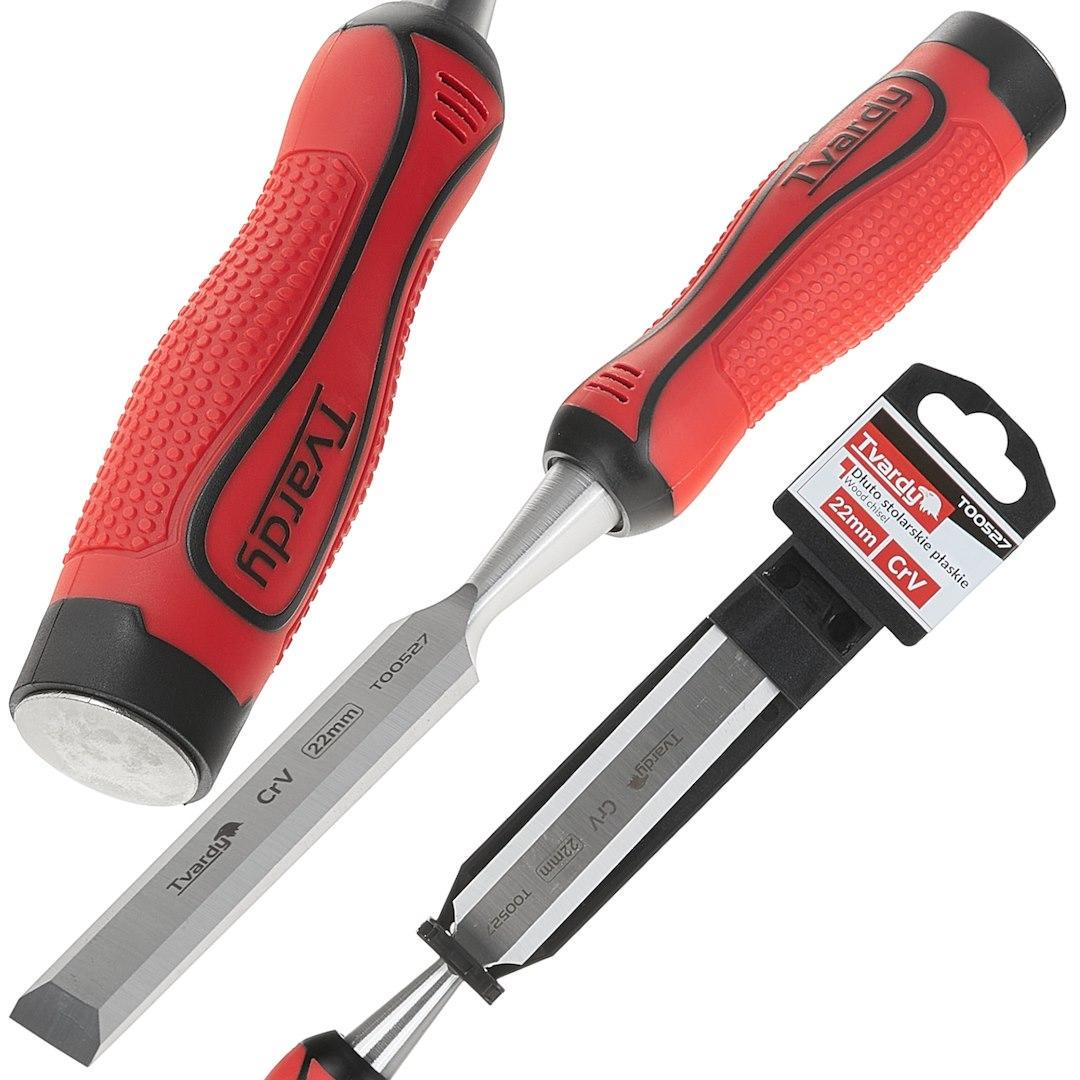 Стамеска ударна Tvardy з хромо-ванадієвої сталі CrV 22 мм (T00527) - фото 2 Стамеска ударна Tvardy з хромо-ванадієвої сталі CrV 22 мм (T00527) - фото 2