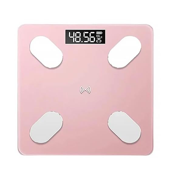 Ваги підлогові Smart Scale Bluetooth A1 Pink (374593) - фото 1