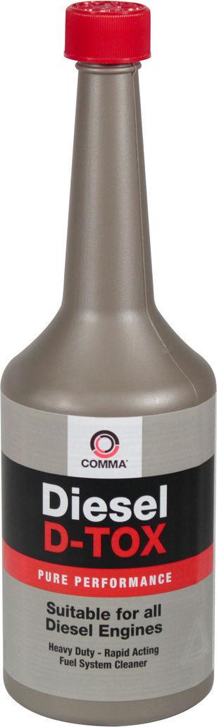 Очиститель топливной системы COMMA Diesel D-TOX 400 мл (DDTOX400M)