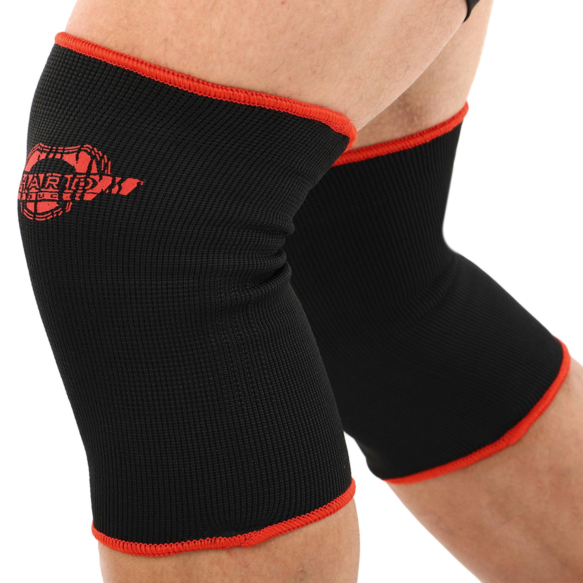 Наколенник эластичный Hard Touch CO-8901 2 шт. M Черный (CO-8901_Черный_M)