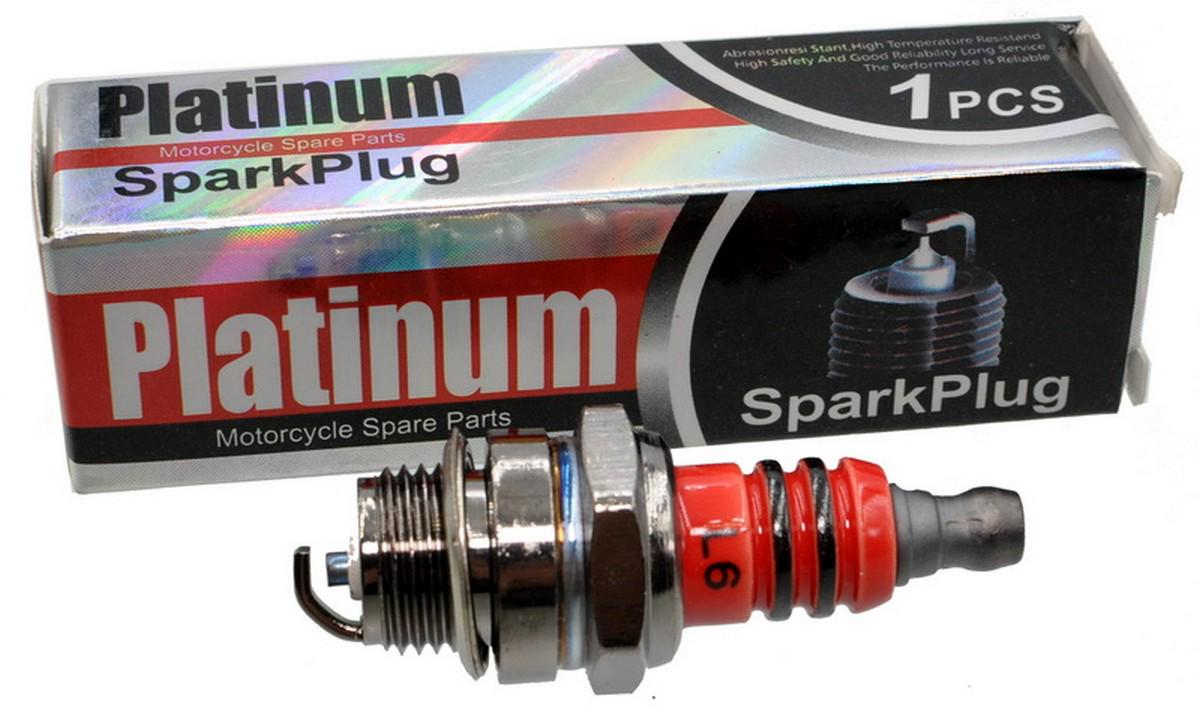 Свеча зажигания Platinum L6TC L52mm резьба M14х1,25 9,5 мм