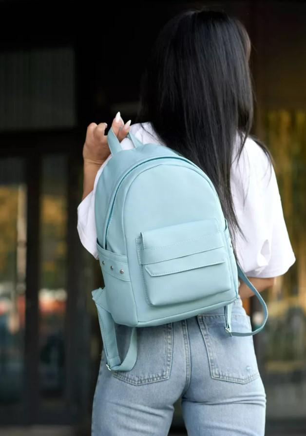 Рюкзак женский Sambag Dali BKHa Голубой (15351010) - фото 2 Рюкзак женский Sambag Dali BKHa Голубой (15351010) - фото 2