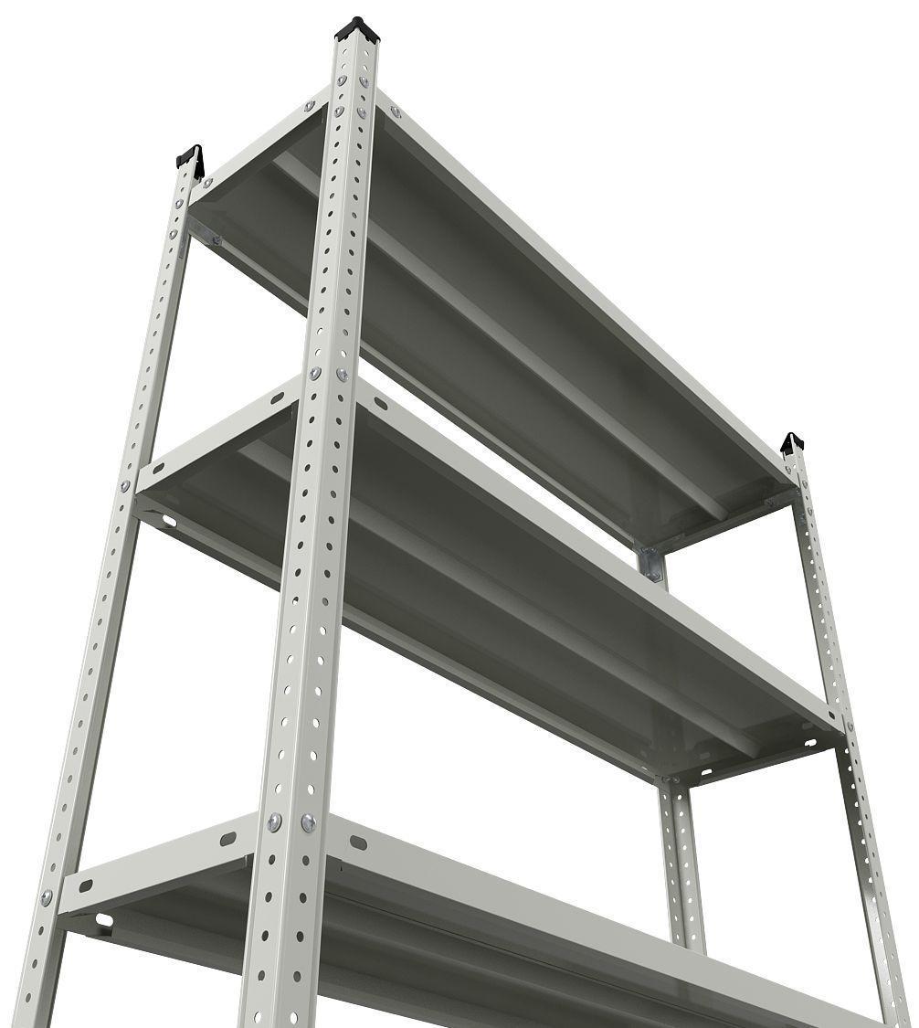 Стелаж Меткас Атлант КС 150 кг/полицю 5 полиць металевий 2000x900x300 мм (2423198920) - фото 2 Стелаж Меткас Атлант КС 150 кг/полицю 5 полиць металевий 2000x900x300 мм (2423198920) - фото 2