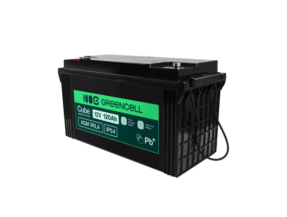 Акумулятор для ДБЖ/інвертора Green Cell AGM VRLA 12V 100Ah (AGM12V100AH-H)