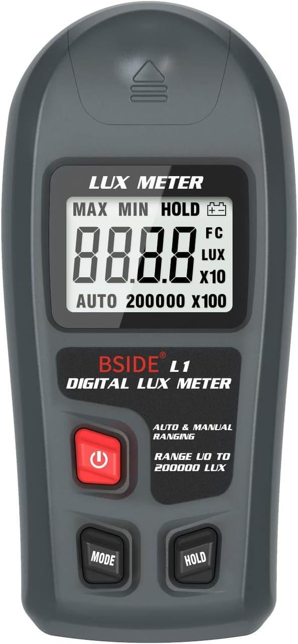 Люксметр цифровой Bside L1 до 200000 Lux Black (3_06391) Люксметр цифровой Bside L1 до 200000 Lux Black (3_06391)