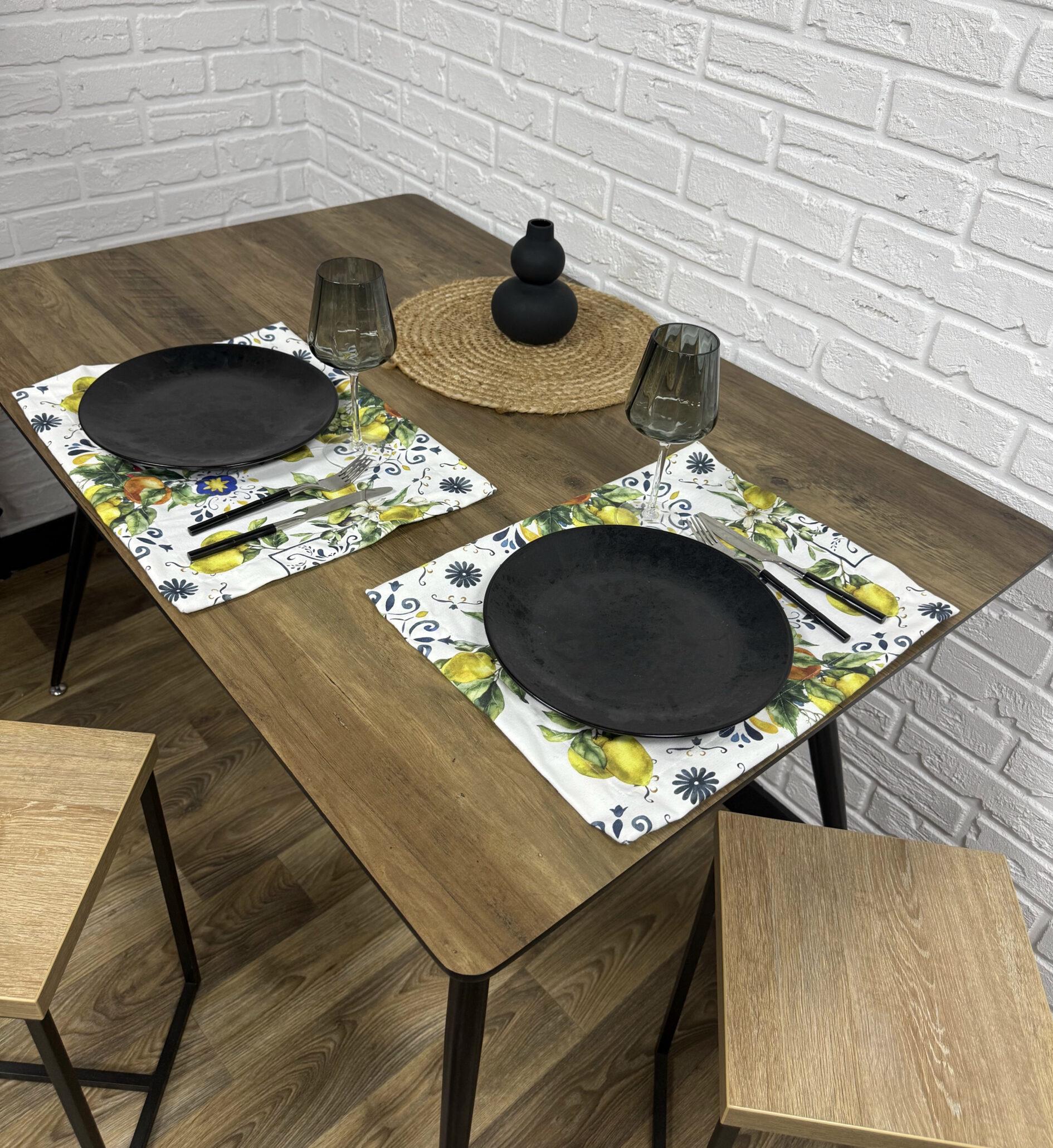 Серветка сервірувальна Comfort Home Sicily водовідштовхувальна з тефлоновим покриттям 40х40 см (5054933) - фото 2 Серветка сервірувальна Comfort Home Sicily водовідштовхувальна з тефлоновим покриттям 40х40 см (5054933) - фото 2