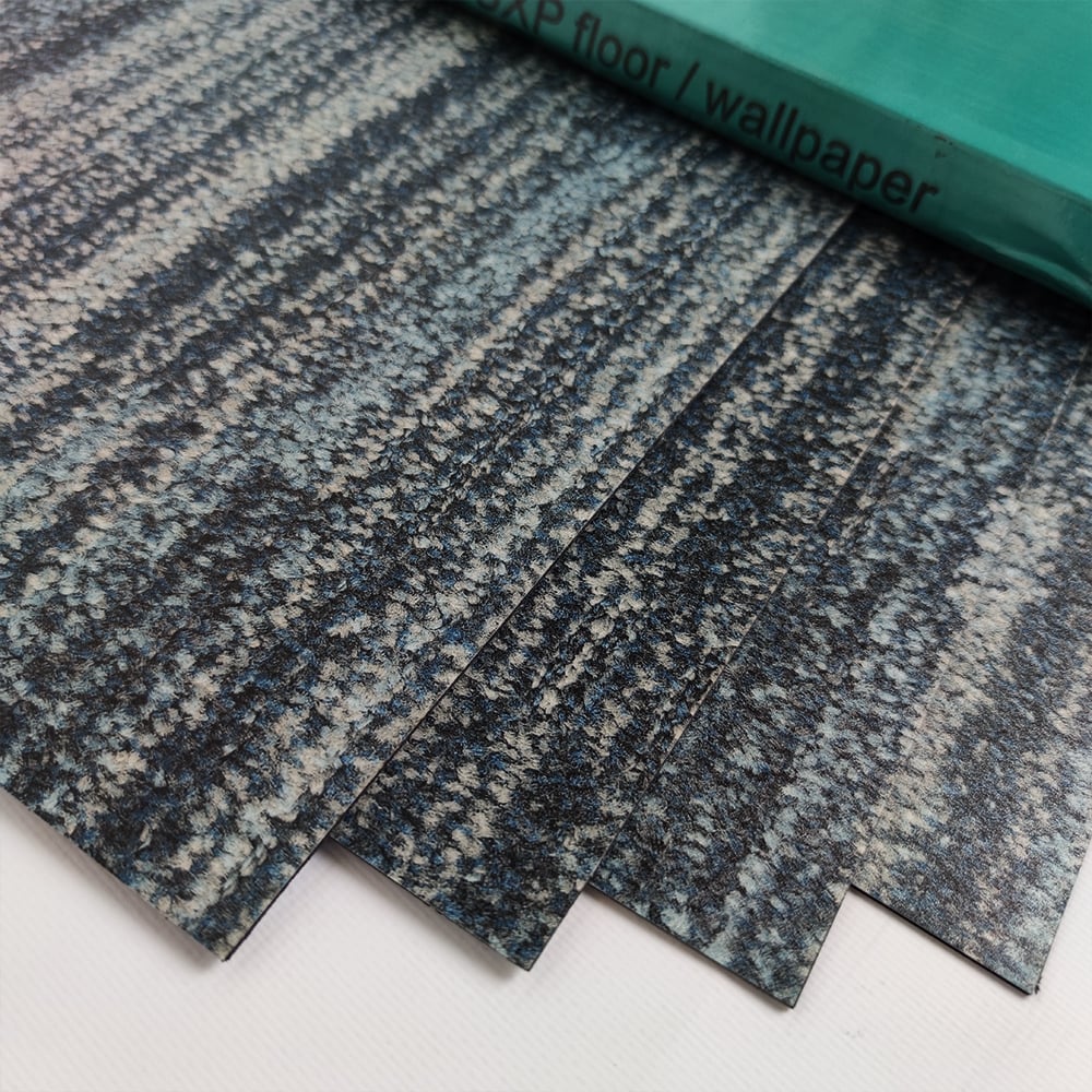 Ламинат самоклеющийся Sticker Wall СВП-102 600x300x1,5 мм под дерево Темно-синий (00235)