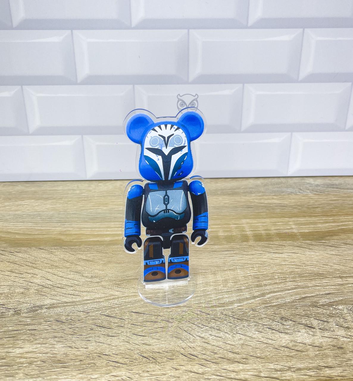Фигурка коллекционная акриловая Bearbrick Star Wars Bo-Katan Kryze (2131474671)
