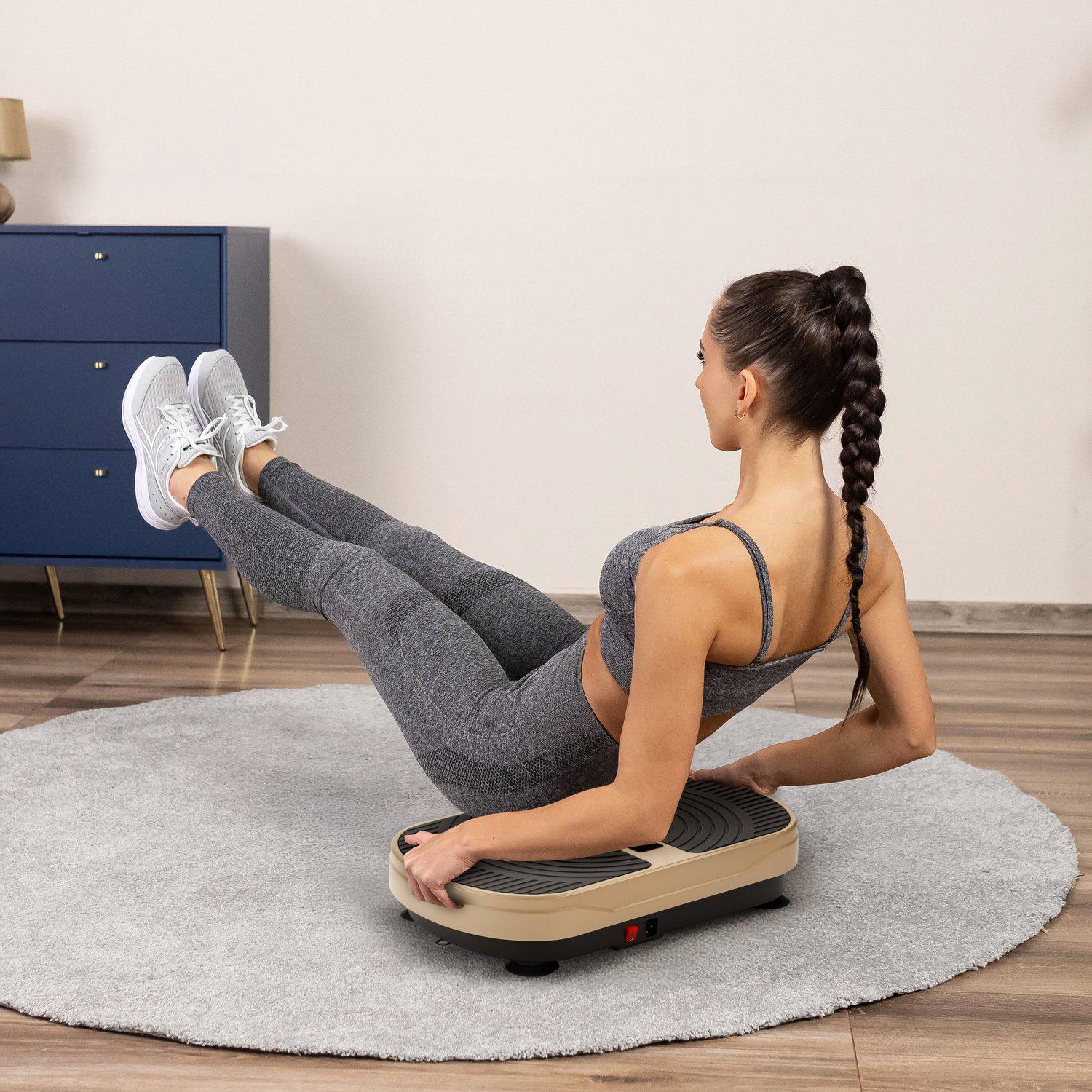 Вібраційна платформа Gymtek XP300 Золотистий (30477495) - фото 7 Вібраційна платформа Gymtek XP300 Золотистий (30477495) - фото 7