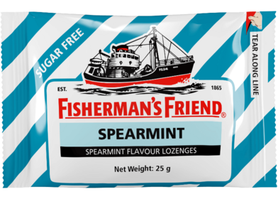 Леденцы Fisherman's Friend Spearmint без сахара 25 г (1664934967)