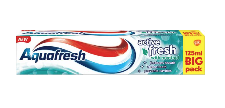 Зубна паста Aquafresh Заряд свіжості 125 мл (5054563087041)