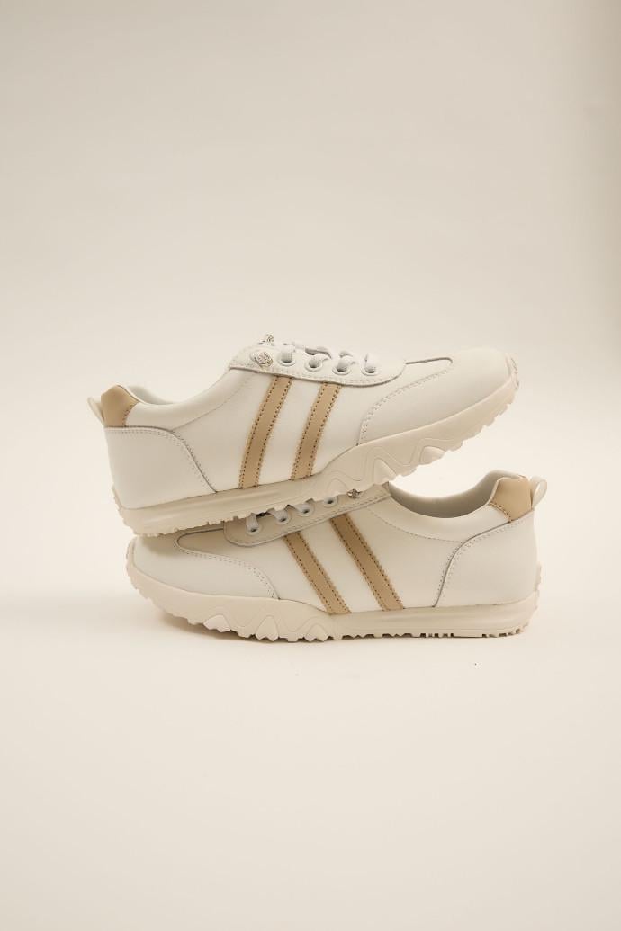 Кроссовки женские демисезонные ALLSY р. 38 Бежевый (196798)