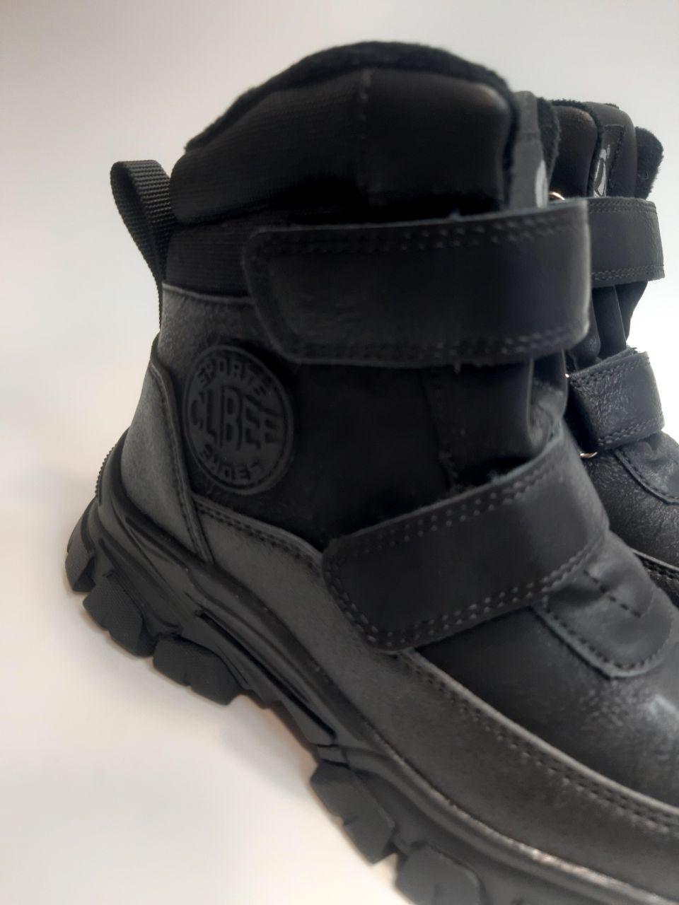 Черевики зимові Clibee для хлопчика р. 32 20,3 см Чорний (369 black) - фото 5 Черевики зимові Clibee для хлопчика р. 32 20,3 см Чорний (369 black) - фото 5