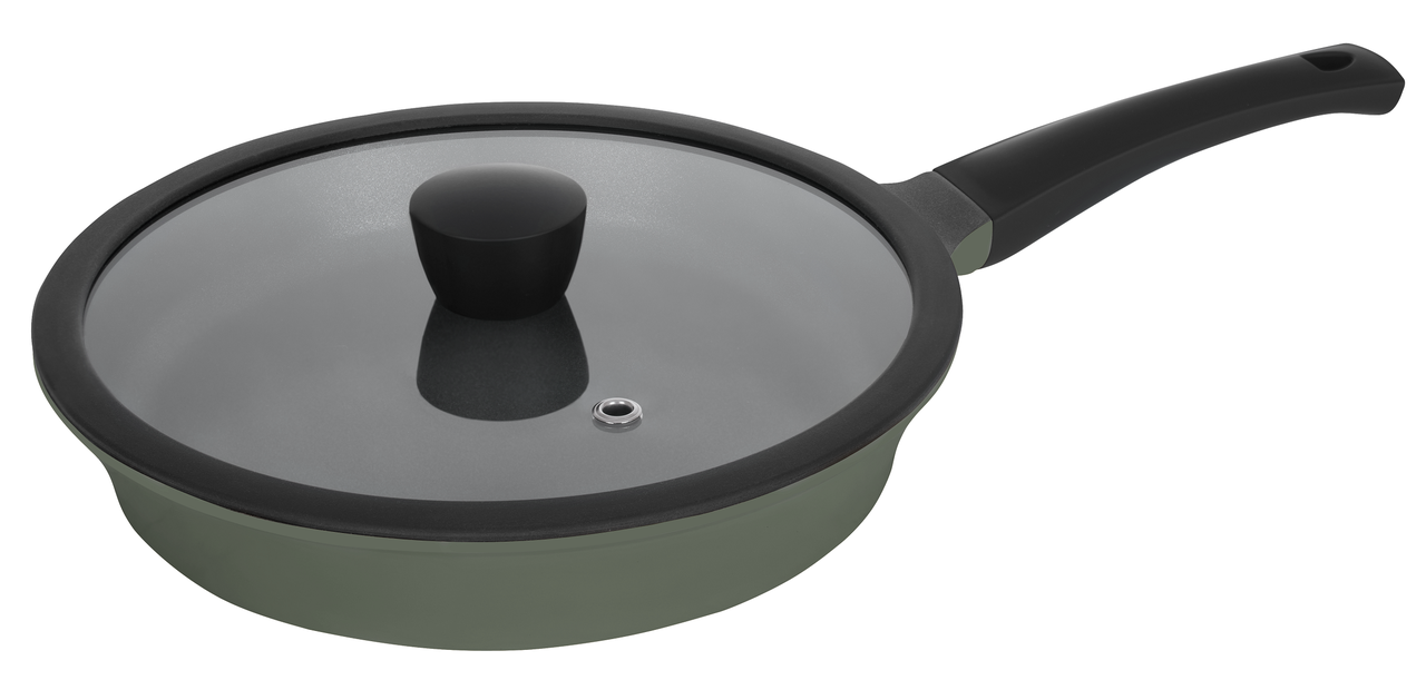 Сковорода Ringel Zitrone Olive 24 см (RG-2108-24/OL) - фото 7 Сковорода Ringel Zitrone Olive 24 см (RG-2108-24/OL) - фото 7