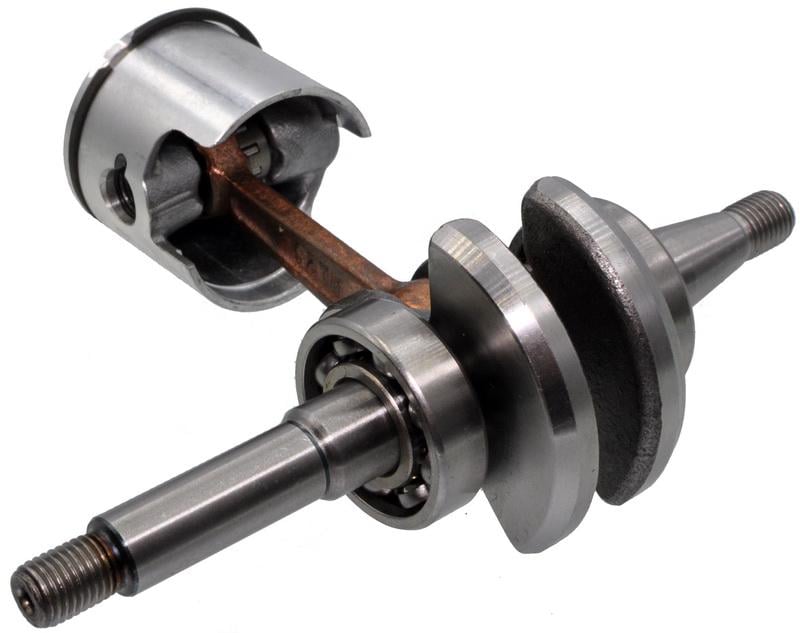 Колінвал бензопили Goodluck GL2500 + поршень L 123 d12 (колвал033)