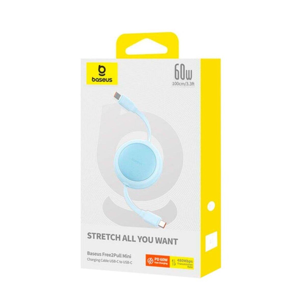 Кабель синхронизации BASEUS Free2Pull Mini Charging Cable (P10364500311-01) - фото 6