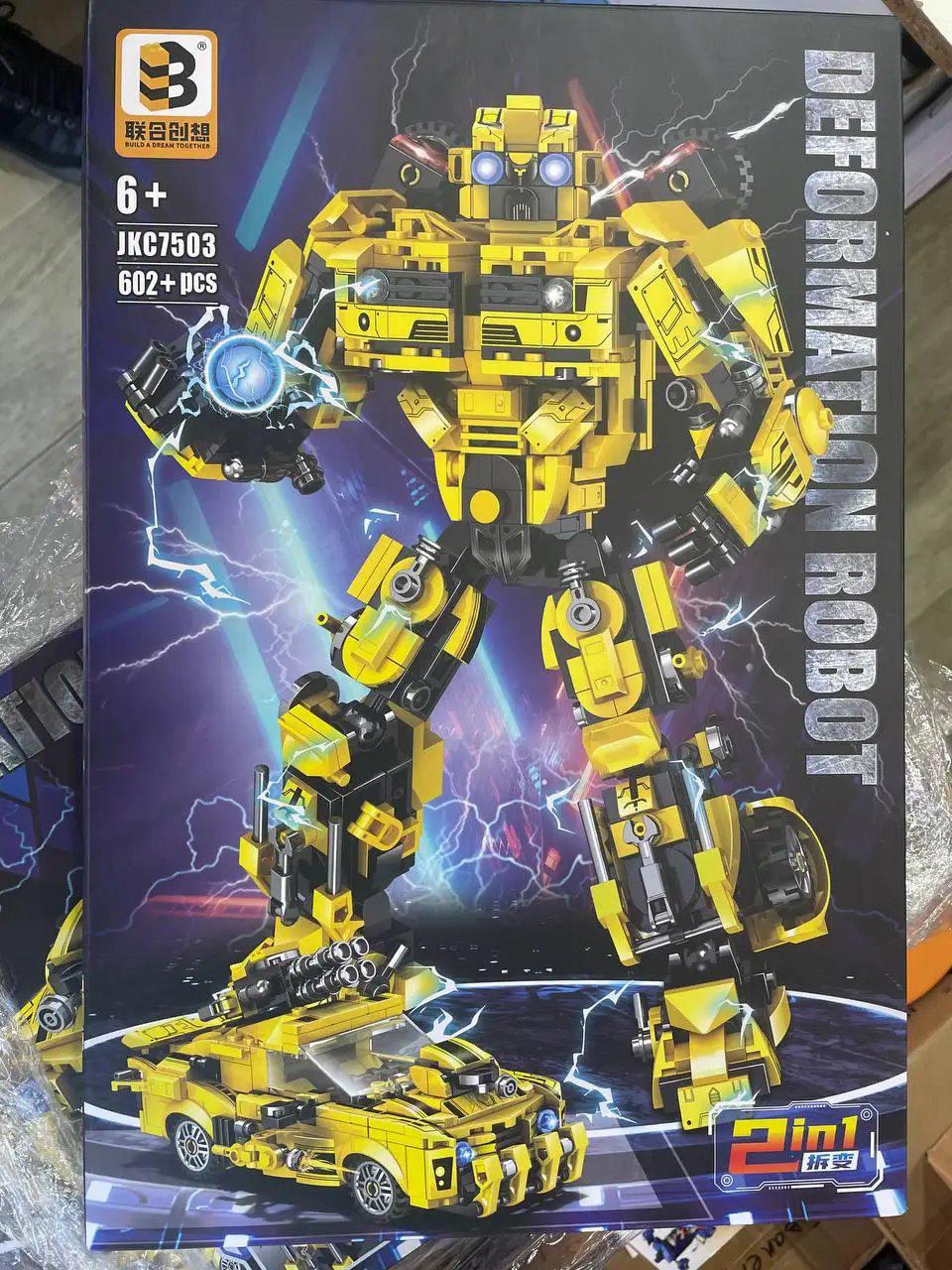 ᐉ Конструктор робот Трансформер 2в1 Бамблбі Bumblebee Robot