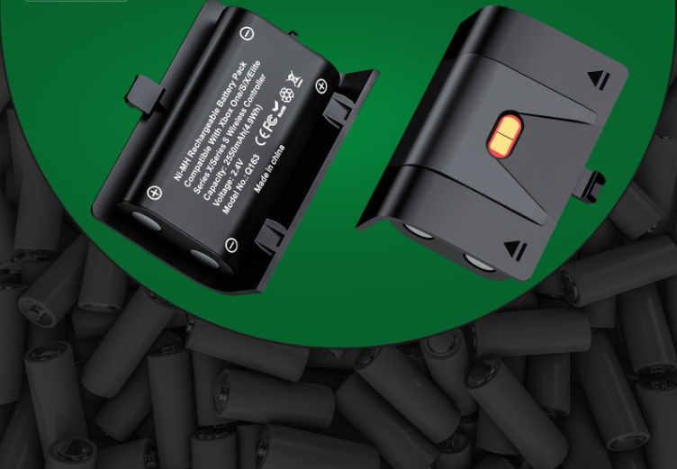 Док-станція BEBONCOOL + 2 акумулятора 2550 mAh для геймпадів Xbox One (S/X) / Elite / Series (S/X) / Чорний - фото 3 Док-станція BEBONCOOL + 2 акумулятора 2550 mAh для геймпадів Xbox One (S/X) / Elite / Series (S/X) / Чорний - фото 3