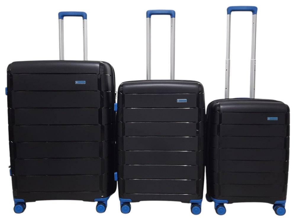 Комплект чемоданов Snowball 20303 Черный (31706502)