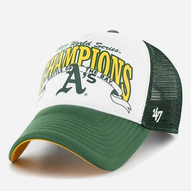 Кепка 47 Brand DT OAKLAND ATHLETICS FOAM CHAM Белый/Зеленый/Желтый (OSFA BCWS-FOAMC18KPP-DG89) Кепка 47 Brand DT OAKLAND ATHLETICS FOAM CHAM Белый/Зеленый/Желтый (OSFA BCWS-FOAMC18KPP-DG89)