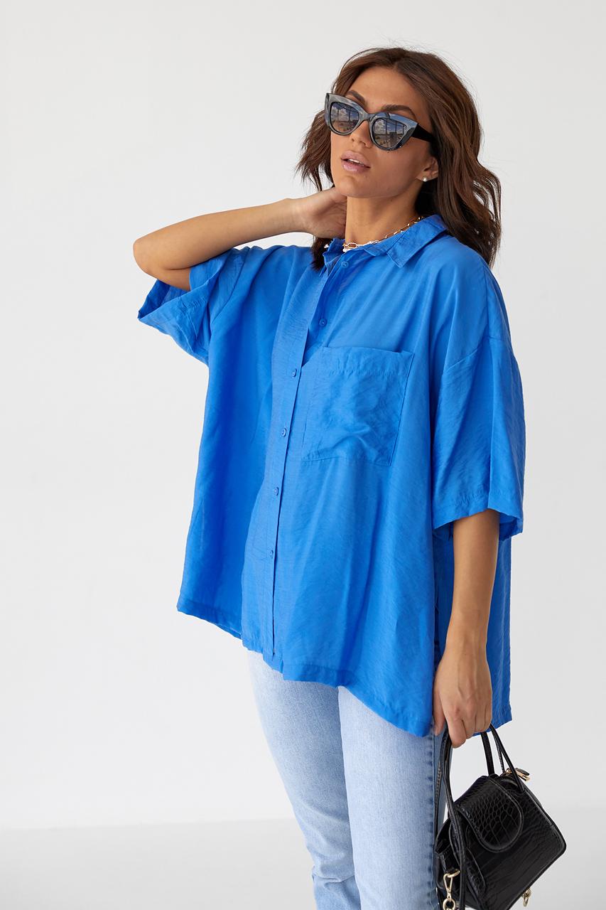 Рубашка женская Barley oversize L Синий (9498900) Рубашка женская Barley oversize L Синий (9498900)