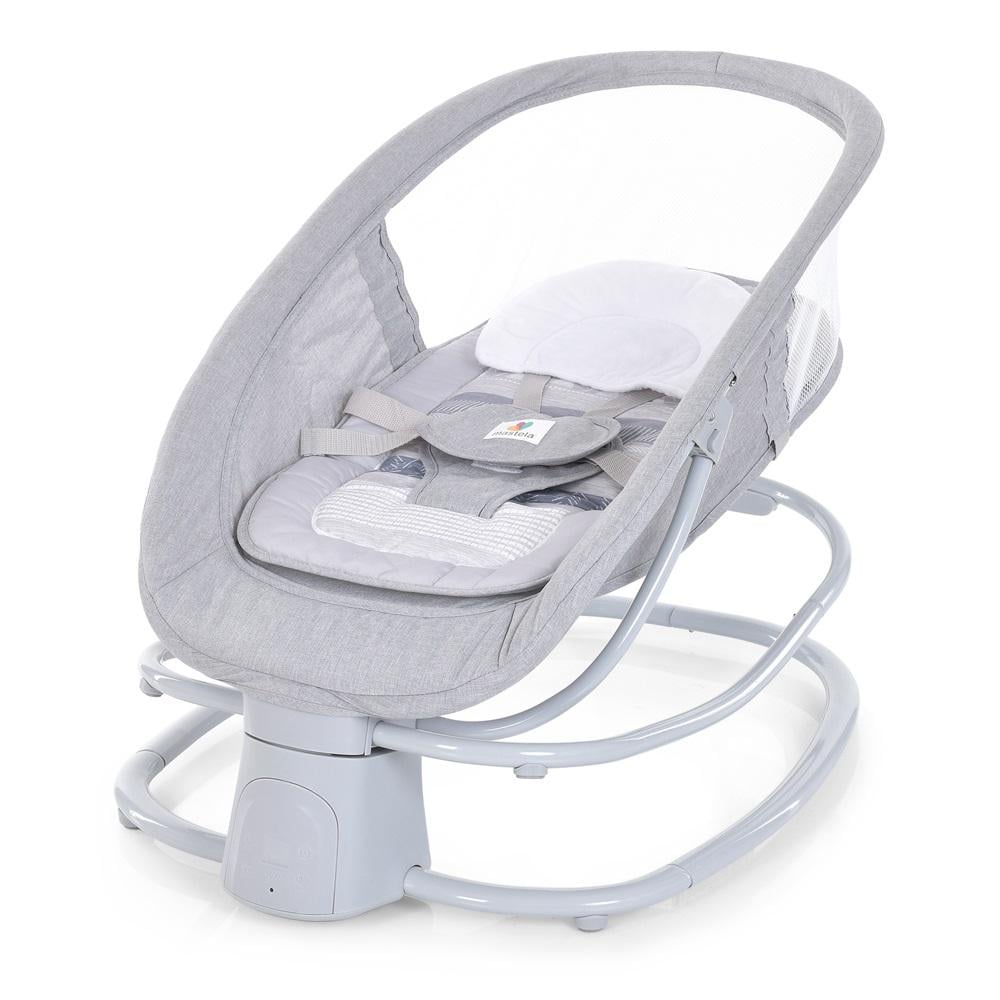 Заколисуючий центр-шезлонг 8113 Світло-сірий - фото 3 Заколисуючий центр-шезлонг 8113 Світло-сірий - фото 3